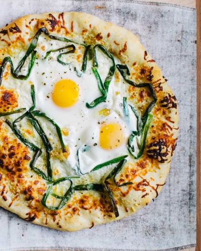 Have Your Eggs on Pizza