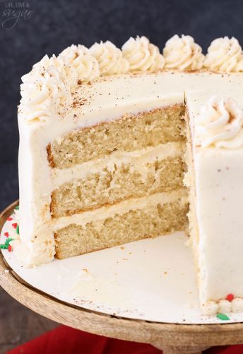 EGGNOG LAYER CAKE