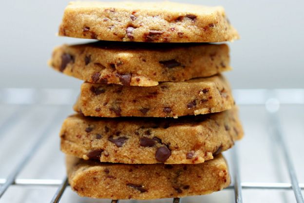 Espresso Chocolate Shortbread Cookies