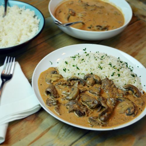 Brazilian Stroganoff (Estrogonofe de Carne)