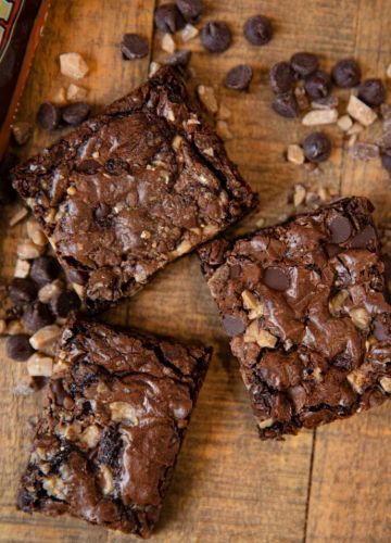 Toffee Chip Brownies