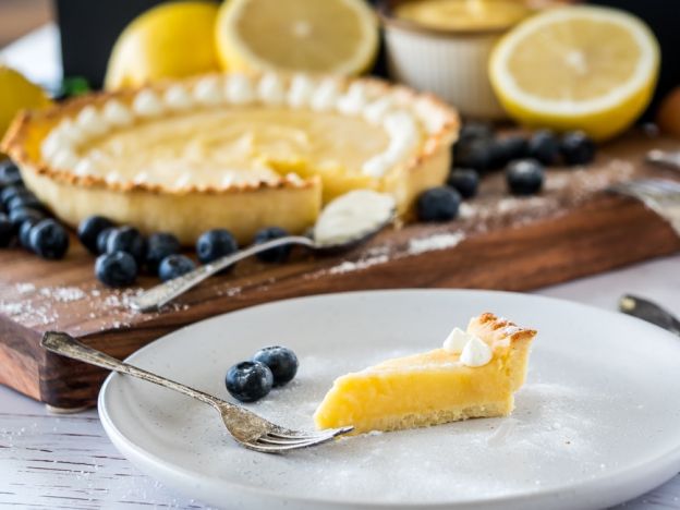 Lemon Curd Pie