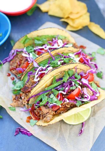 Leftover Smoked Pulled Pork Tacos