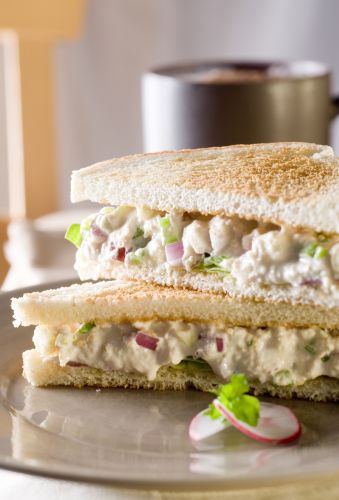 Cold salad sandwiches