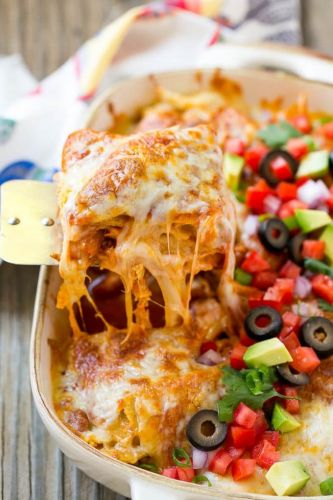 Chicken Enchilada Casserole