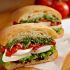 Roasted Tomato Caprese Sandwich
