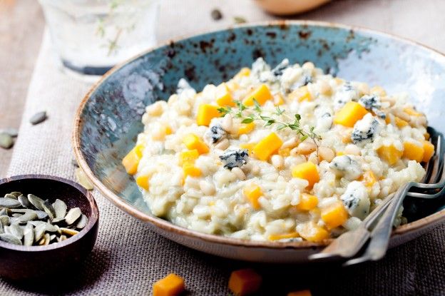 Pumpkin risotto