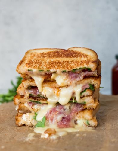 Pear & Brie Grilled Cheese