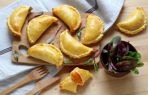 Cheesy Sweet Potato Empanadas