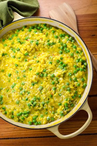 Call Me By Your Name: Saffron Risotto