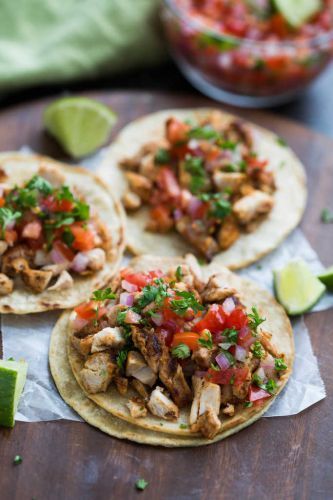 Grilled Chicken Street Tacos