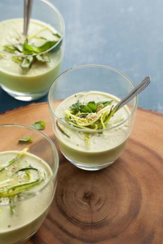 zucchini basil soup