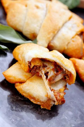 Bruschetta Mozzarella Crescents