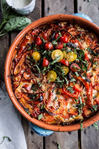 One-Pan Tuscan Quinoa Bake