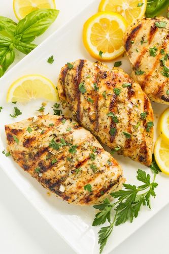 Grilled Greek Lemon Chicken