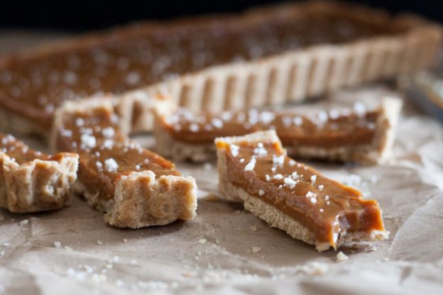 Salted Dulce de Leche Tart