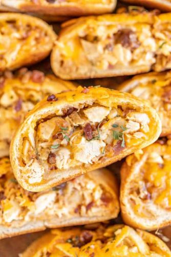 Crack Chicken Stromboli