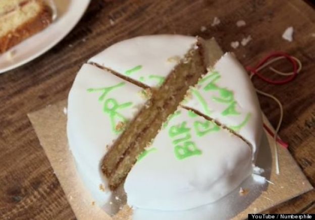 This is the best way to cut a cake