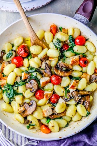 Creamy Tuscan Chicken Gnocchi