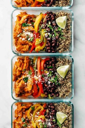 Sheet Pan Chicken Tinga Bowls