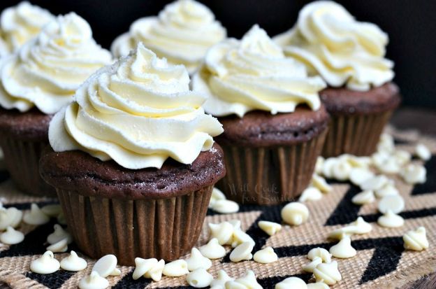 Double chocolate cupcakes