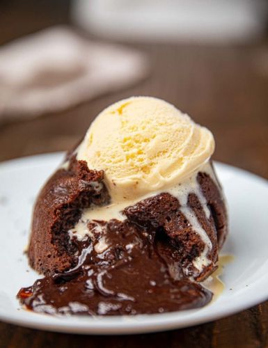 Hot Chocolate Souffle