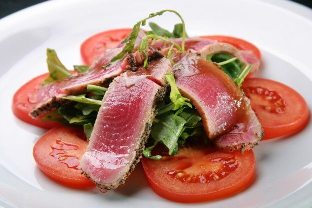 Tuna carpaccio