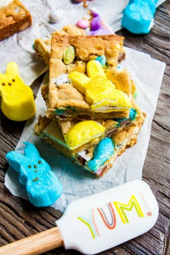 Easter Candy Blondies