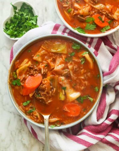 Stuffed Cabbage Roll Soup