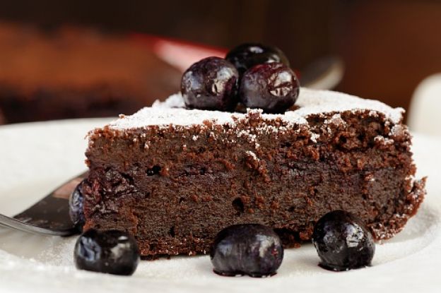 Cherry chocolate cake