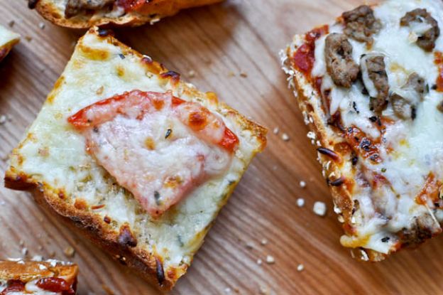 Homemade French Bread Pizzas