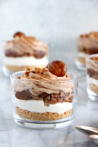 Easy No-Bake Chestnut Trifles