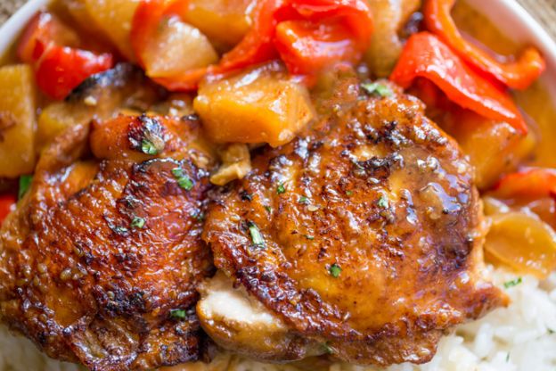 Hawaiian pineapple chicken