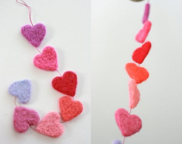 Felt garland