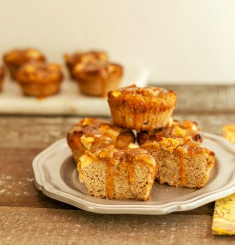 Caramel Apple Muffins