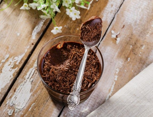 2-ingredient chocolate mousse