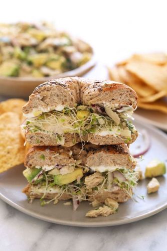 Avocado Tuna Salad Sandwich