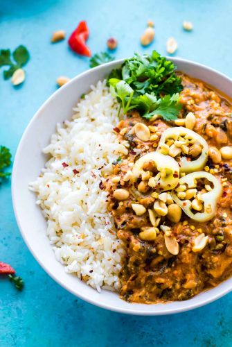 FIERY WEST AFRICAN PEANUT STEW