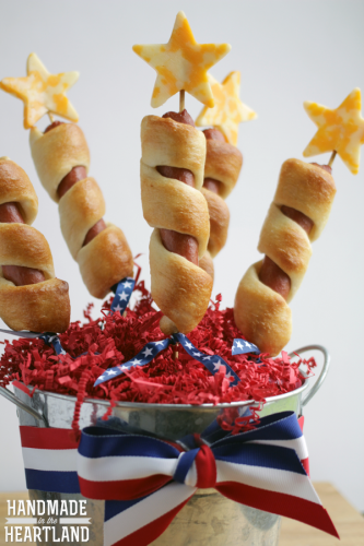 4th of July firecracker dogs