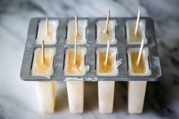 French 75 Cocktail Pops