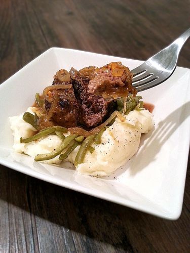 French Onion Salisbury Steak