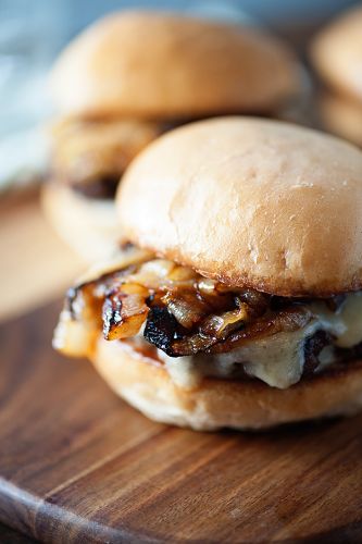 French onion soup sliders