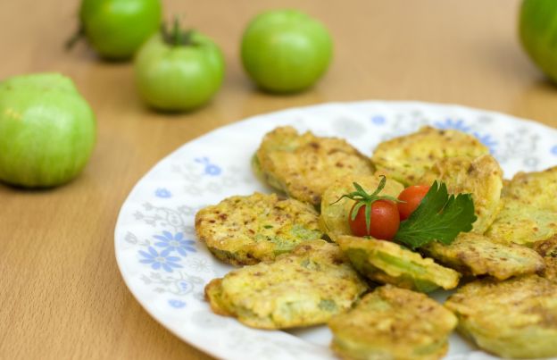 Fried green tomatoes