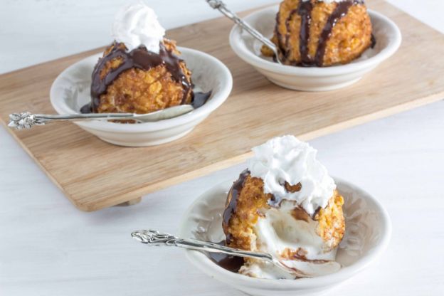 Fried ice cream