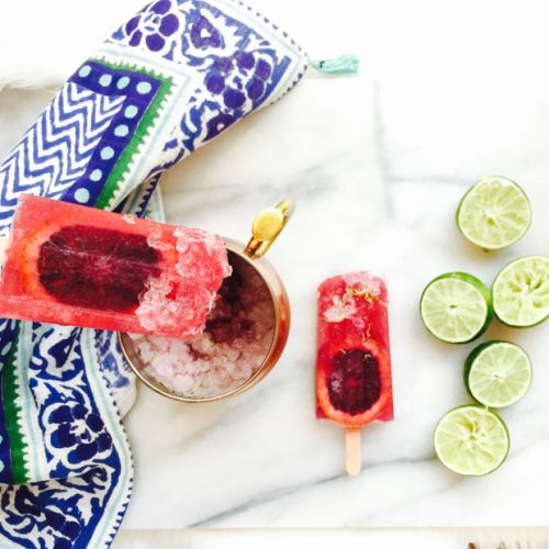 Frozen Blood Orange Moscow Mules