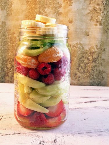 Fruit Salad in a Jar