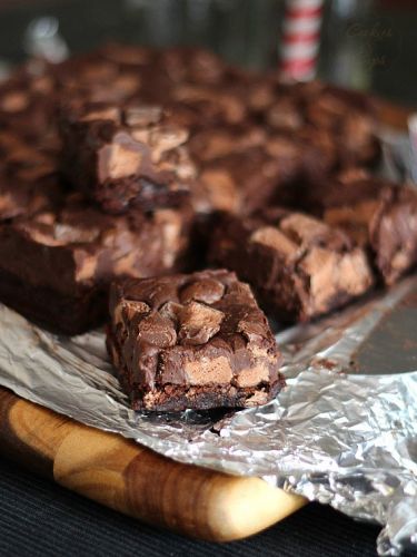 3 Musketeers Fudge Brownies