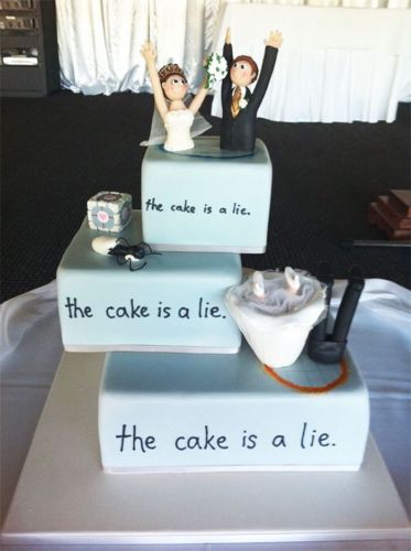 FUN, Quirky Wedding Cakes