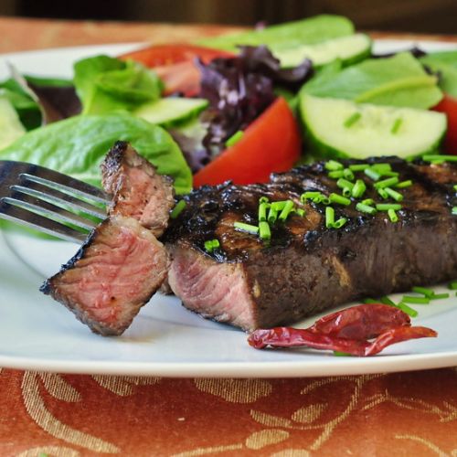 Garlic and Five Spice Grilled Steak