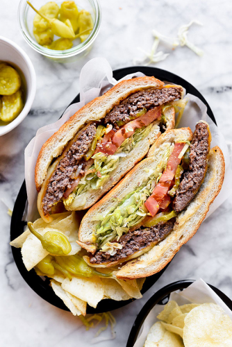 Garlic Burgers